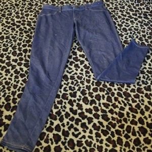 Jean leggings
